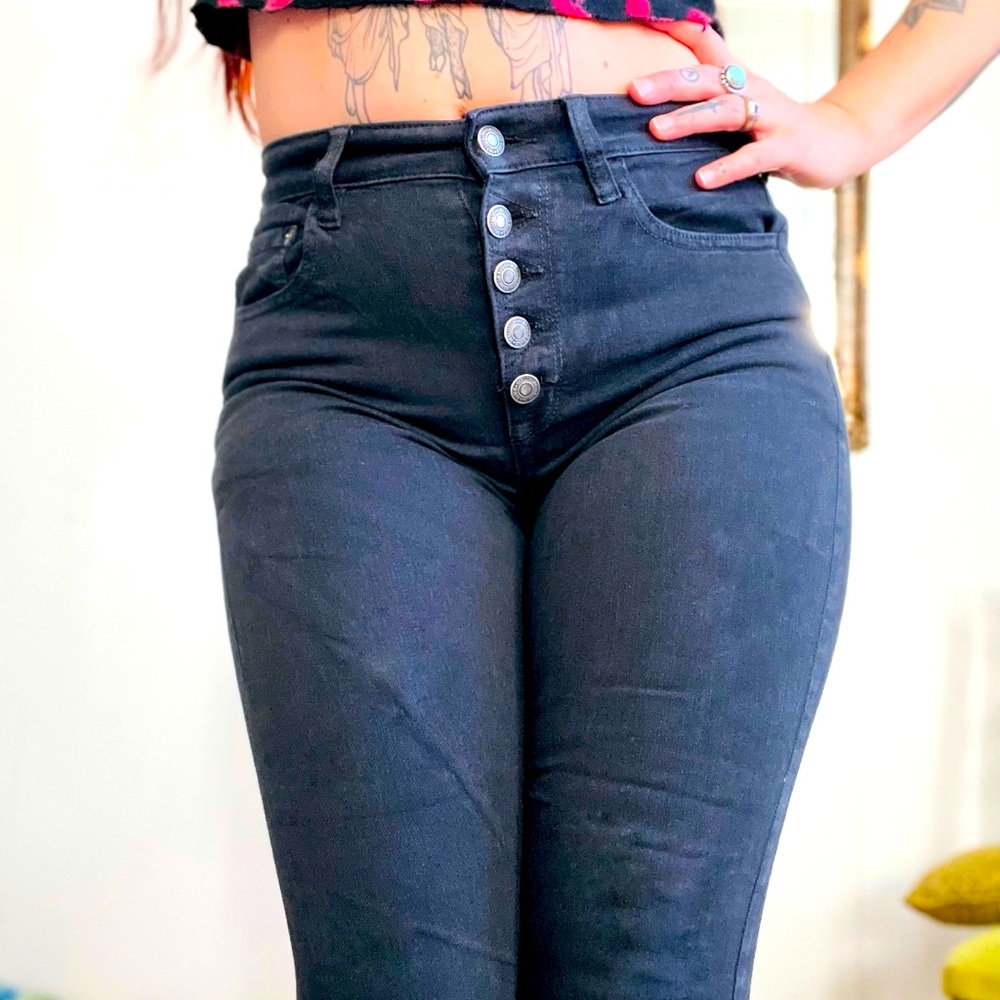 American Eagle Button Fly High Rise Pants